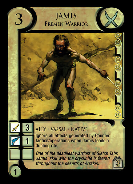 Jamis, Fremen Warrior